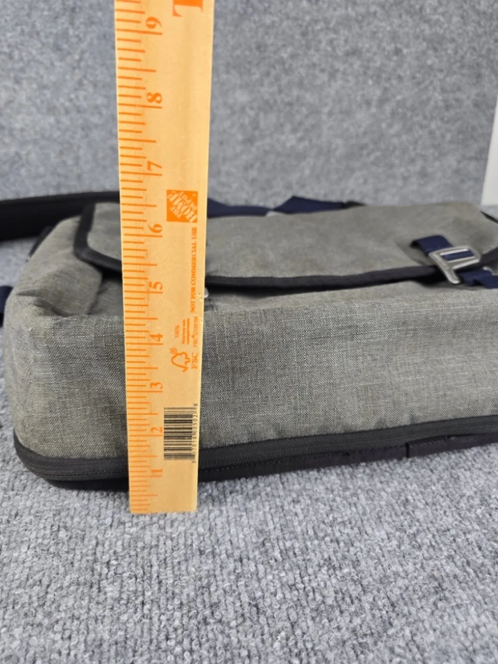 Timbuk2 Command Laptop Messenger Bag - Midway Gray/Blue - TSA Friendly